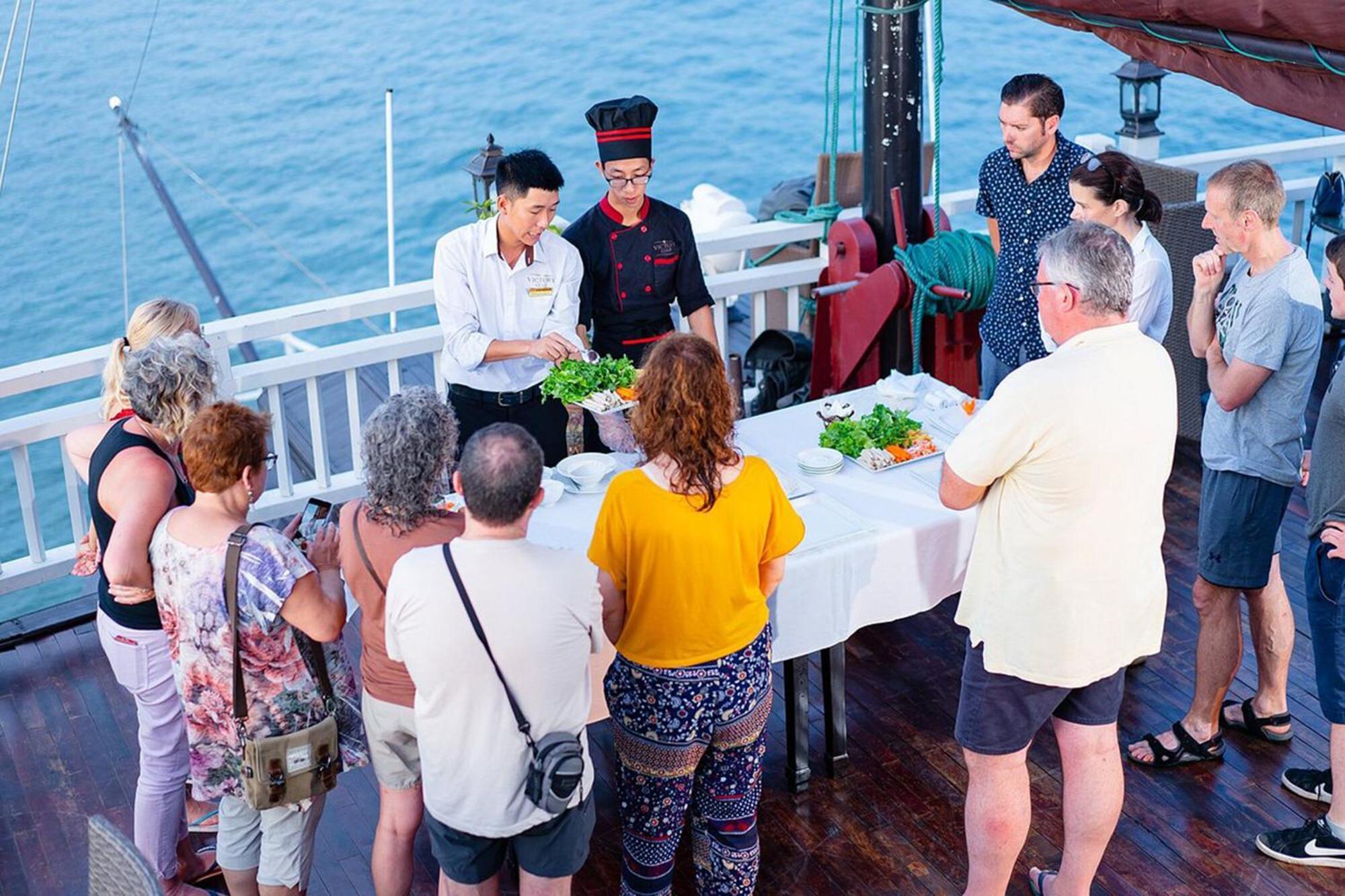 Halong Arcadia Cruise Hotel Hạ Long-öböl Kültér fotó