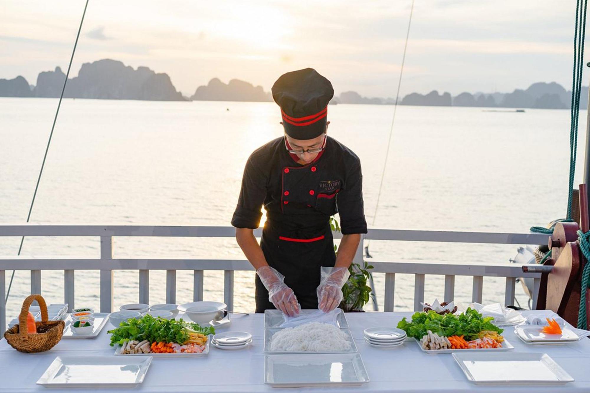 Halong Arcadia Cruise Hotel Hạ Long-öböl Kültér fotó