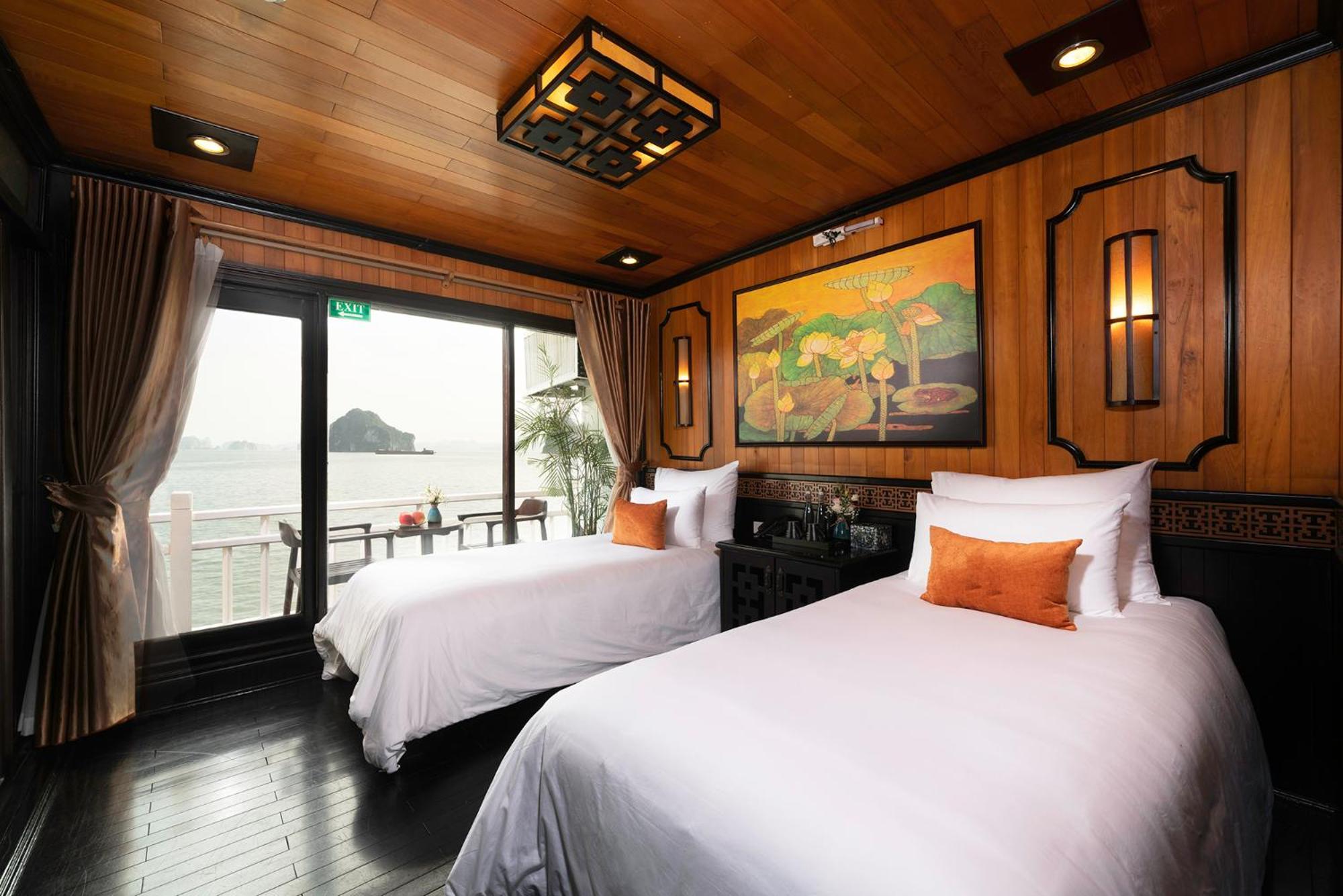 Halong Arcadia Cruise Hotel Hạ Long-öböl Kültér fotó