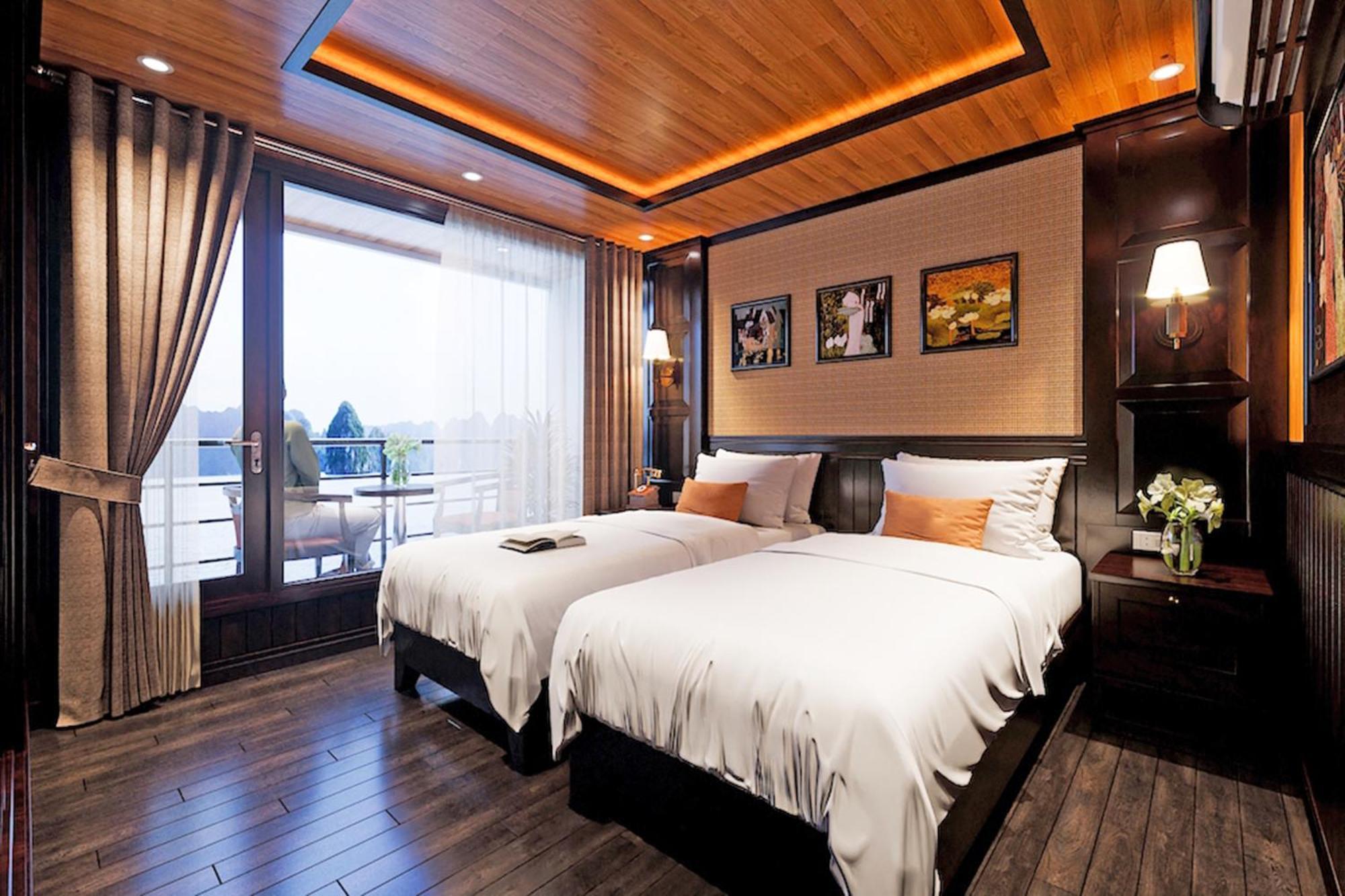 Halong Arcadia Cruise Hotel Hạ Long-öböl Kültér fotó