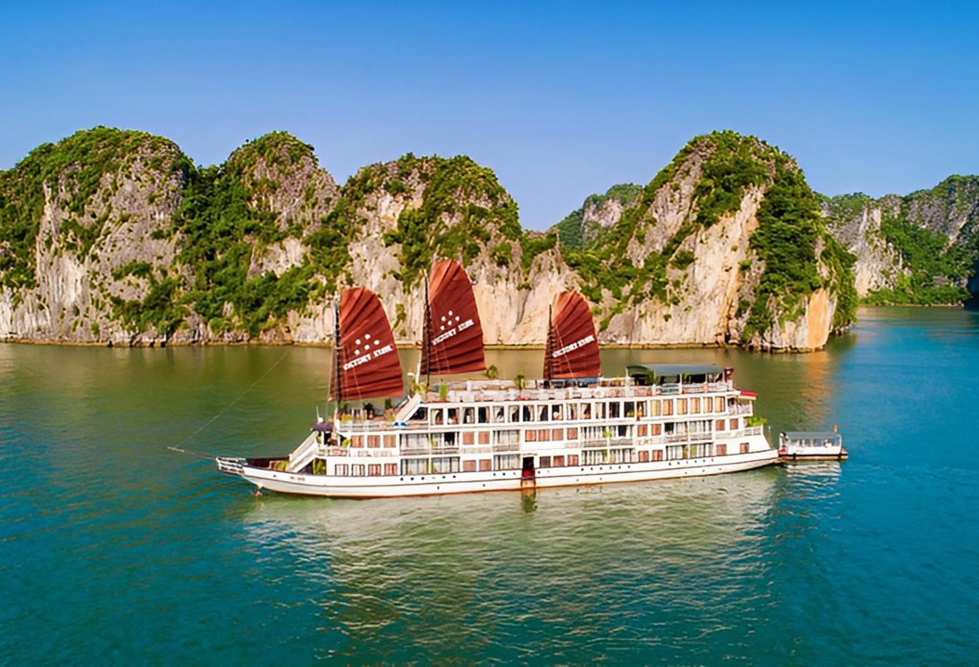Halong Arcadia Cruise Hotel Hạ Long-öböl Kültér fotó