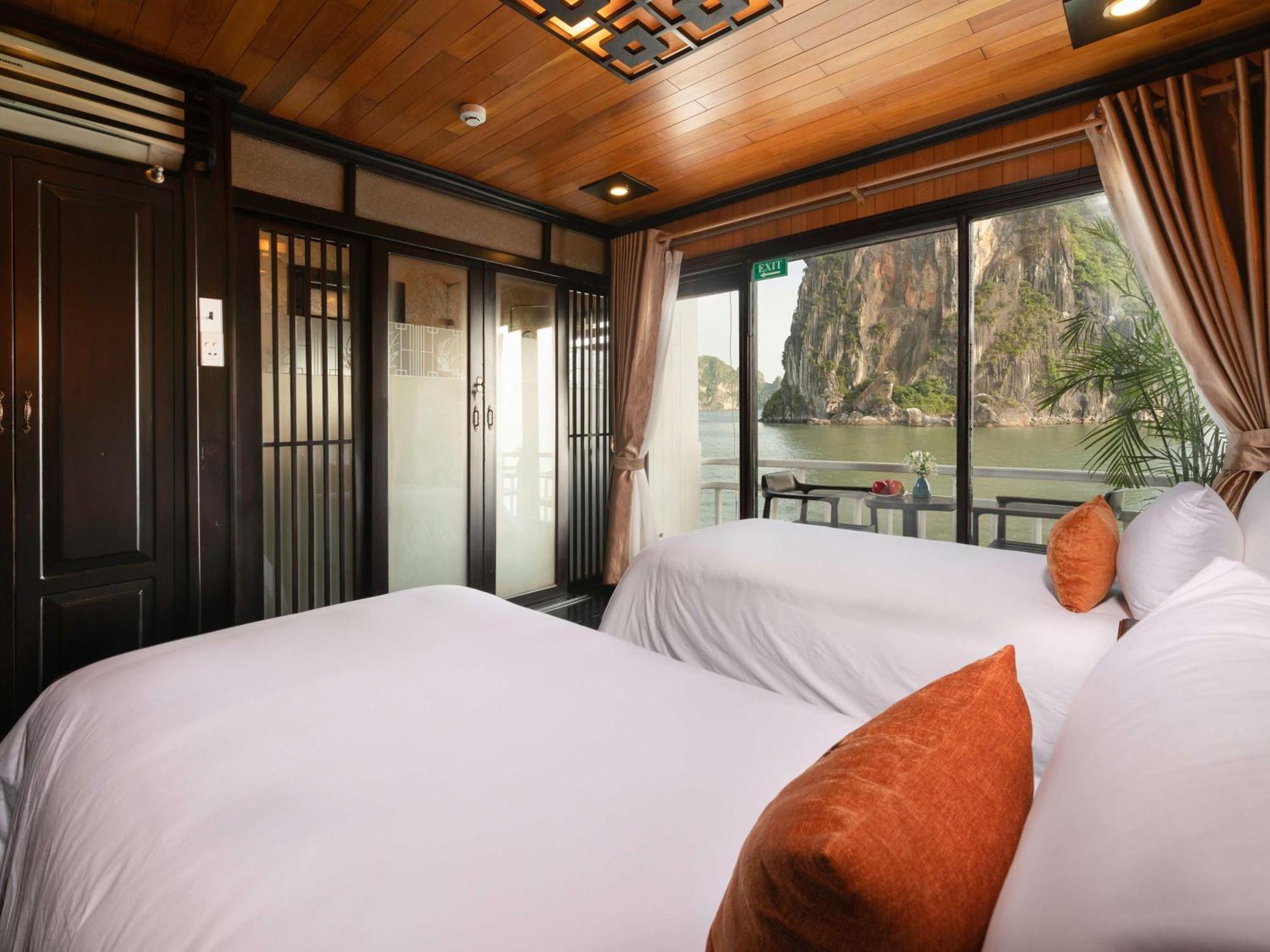 Halong Arcadia Cruise Hotel Hạ Long-öböl Kültér fotó