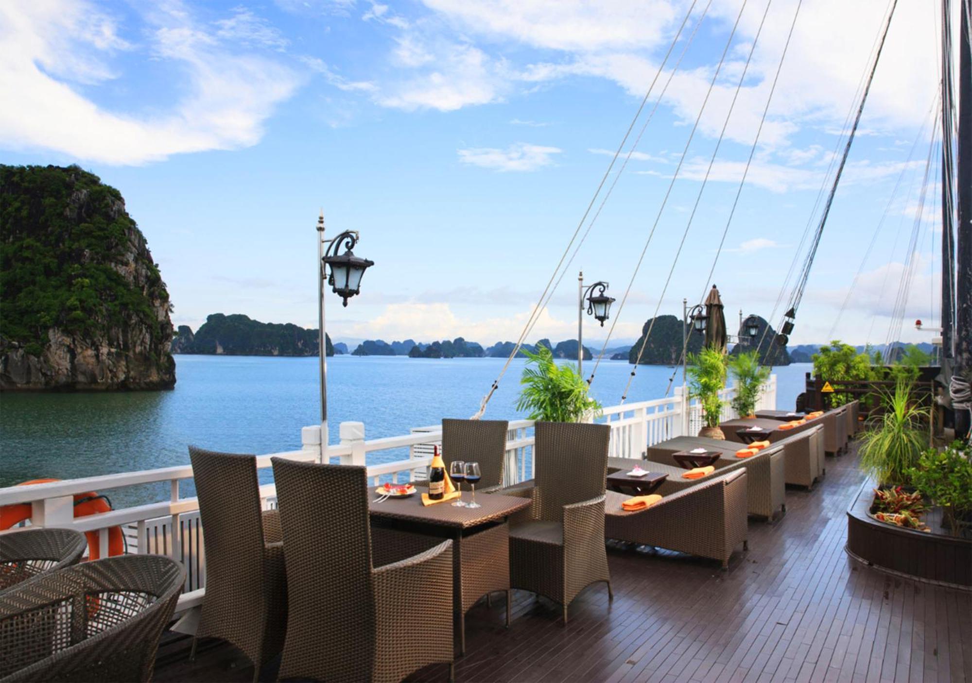 Halong Arcadia Cruise Hotel Hạ Long-öböl Kültér fotó