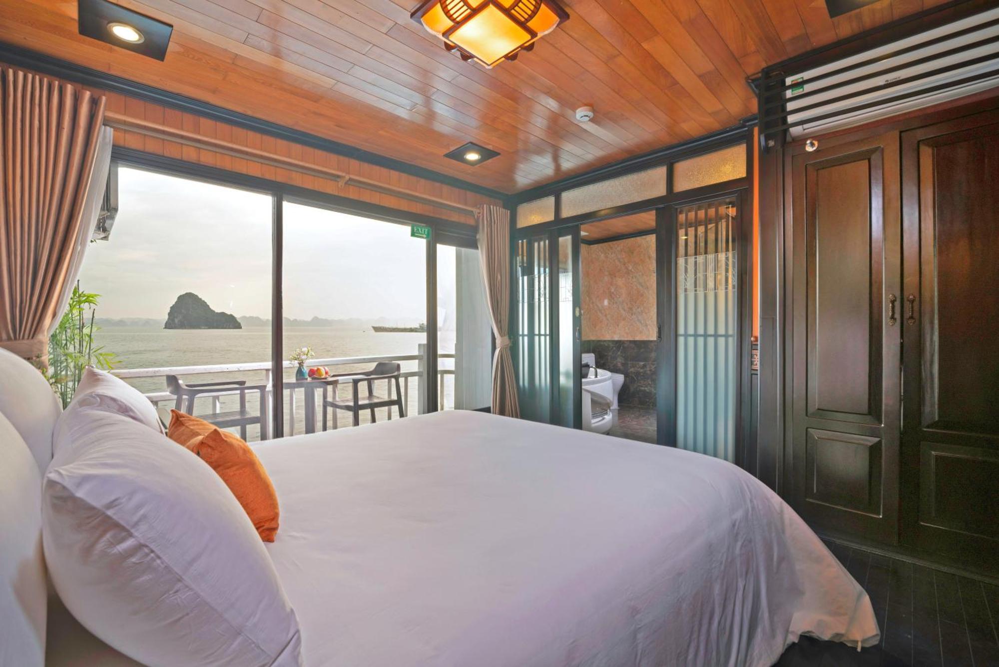 Halong Arcadia Cruise Hotel Hạ Long-öböl Kültér fotó